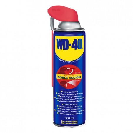 WD-40 Lubricante multiusos doble acción - Spray 500 ml