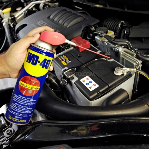 WD-40 Lubricante multiusos doble acción - Spray...