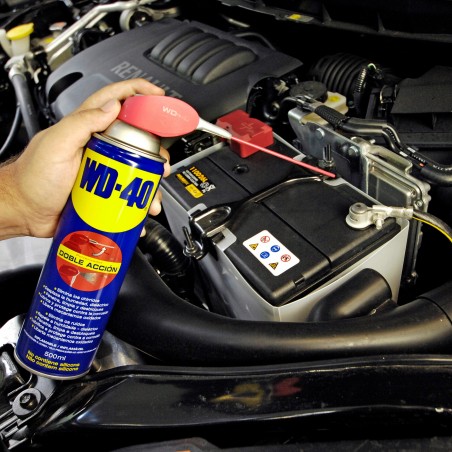 WD-40 Lubricante multiusos doble acción - Spray 500 ml