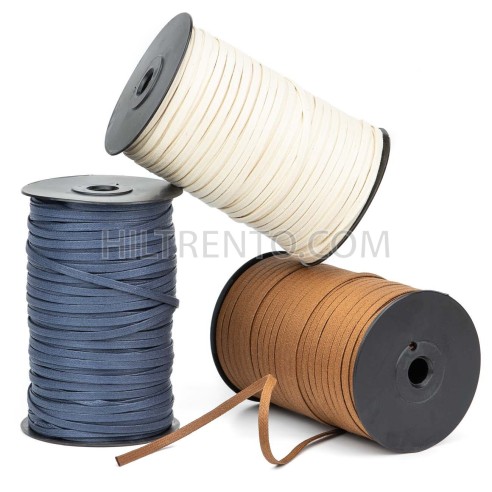 Cordón plano ref. 462 encerado algodón 5 mm -...