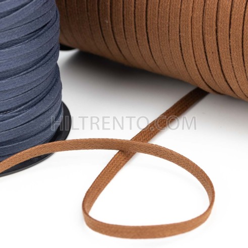 Cordón plano ref. 462 encerado algodón 5 mm -...