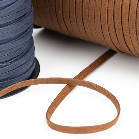 Cordón plano ref. 462 encerado algodón 5 mm - Rollo 100 metros