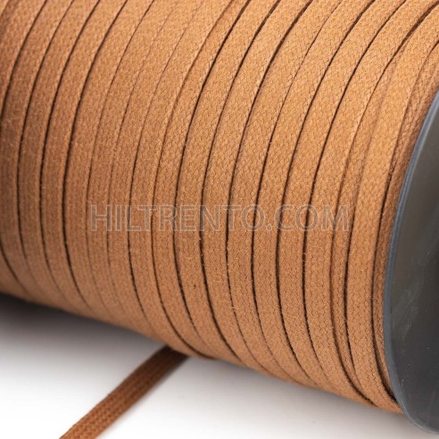 Cordón plano ref. 462 encerado algodón 5 mm -...