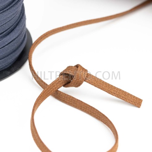 Cordón plano ref. 462 encerado algodón 5 mm -...