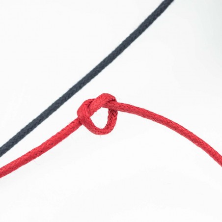 Cordón redondo ref.98 fino encerado algodón 1.8 mm - Rollo 100 metros