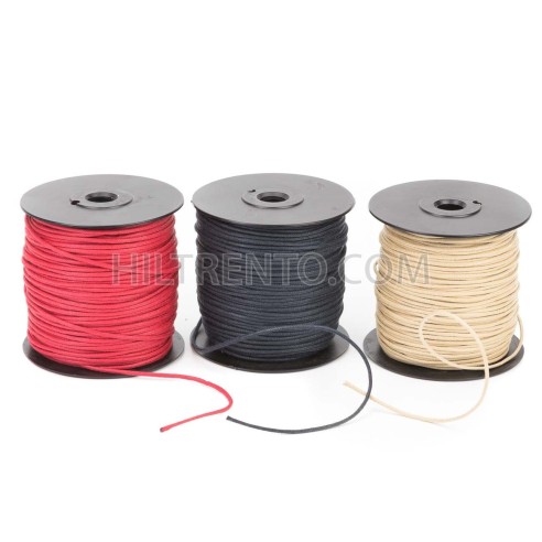 Cordón redondo ref.98 fino encerado algodón 1.8...