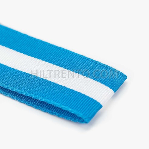 Cinta Bandera de Argentina 100% poliéster, Manubens P470 - Rollo 25 mts