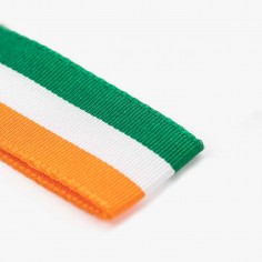 Cinta Bandera de Irlanda 100% poliéster, Manubens P470 - Rollo 25 mts