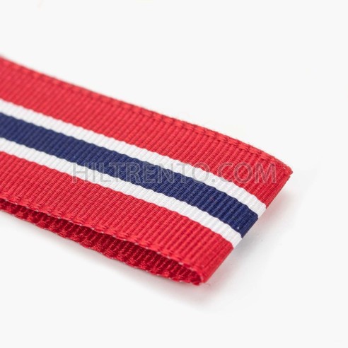 Cinta Bandera de Noruega 100% poliéster, Manubens P470 - Rollo 25 mts