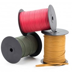 Cordón plano ref. 300 encerado algodón 6 mm - Rollo 100 mts