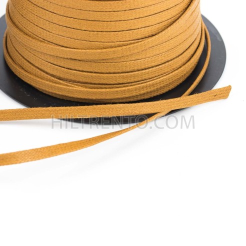 Cordón plano ref. 300 encerado algodón 6 mm -...