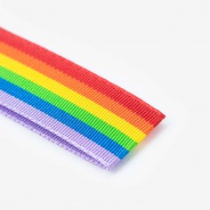 Cinta bandera multicolor, arcoíris, LGTB