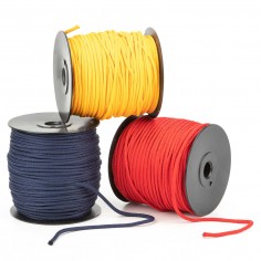 Cordón redondo ref.37 poliéster fino 3 mm - Rollo 100 metros