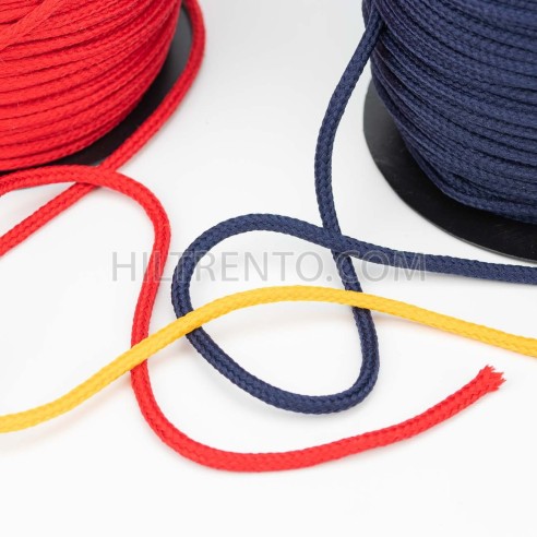 Cordón redondo ref.37 poliéster fino 3 mm -...
