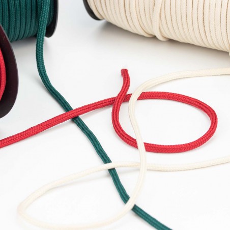 Cordón redondo ref.38 poliéster 4.5 mm - Rollo 100 metros