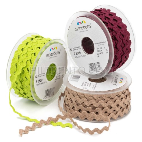 Cinta ondulina zig zag Manubens ref. 5500 de 6...