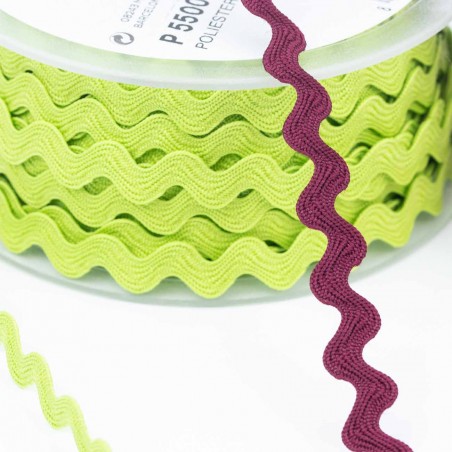 Cinta ondulina zig zag Manubens ref. 5500 de 6 mm nº 2 - Rollo 25 metros