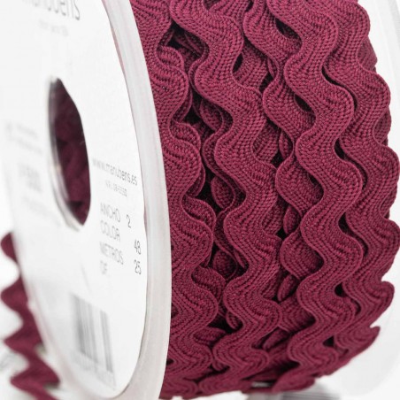 Cinta ondulina zig zag Manubens ref. 5500 de 9 mm nº 3 - Rollo 25 metros