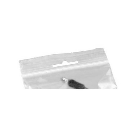 Bolsa autocierre y agujero redondo para colgar G200 4x6 cm