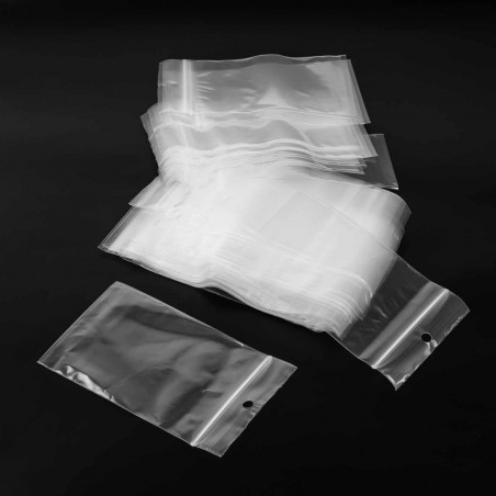 Bolsa autocierre taladro redondo 6x8 cm - Pack 1000 uds