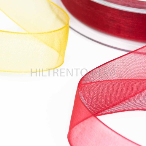 Cinta organza organdí poliamida 48 mm Manubens...