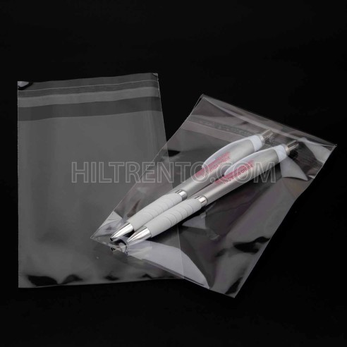 Bolsa transparente cierre adhesivo 6x8 cm -...