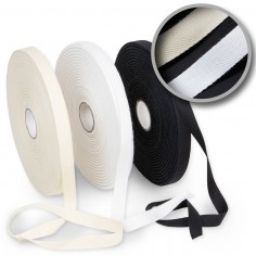 Cinta espiga 100% algodón 20 mm Manubens 112 - Rollo 50...