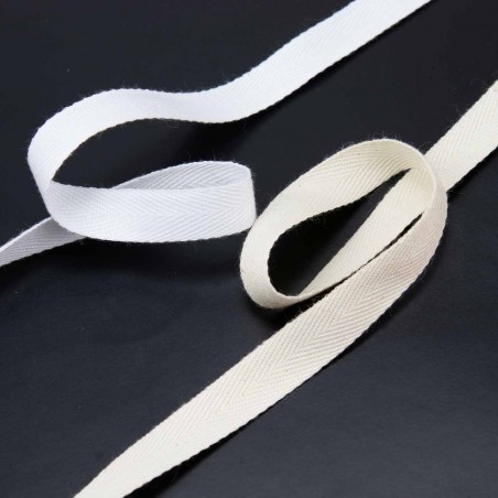 Cinta espiga 100% algodón 30 mm Manubens 112 - Rollo 50 metros