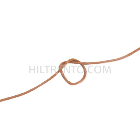 Cordón redondo fino ref.570 encerado algodón...
