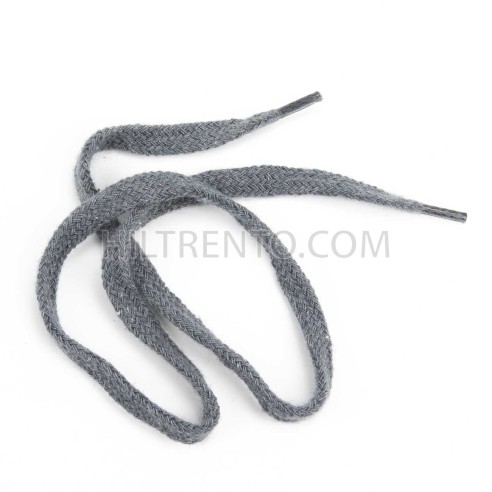 Cordón plano ref.10007 color gris 7 mm x 55 cm...