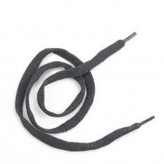 Cordón plano ref.10005 color gris 6 mm x 55 cm poliéster...