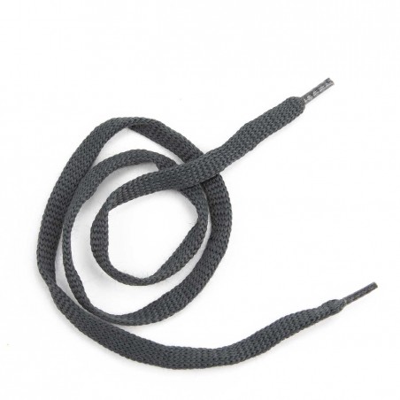 Cordón plano ref.10005 color gris 6 mm x 55 cm poliéster - 2 uds
