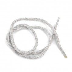 Cordón redondo ref.10006 color gris jaspeado 4 mm x 60 cm...