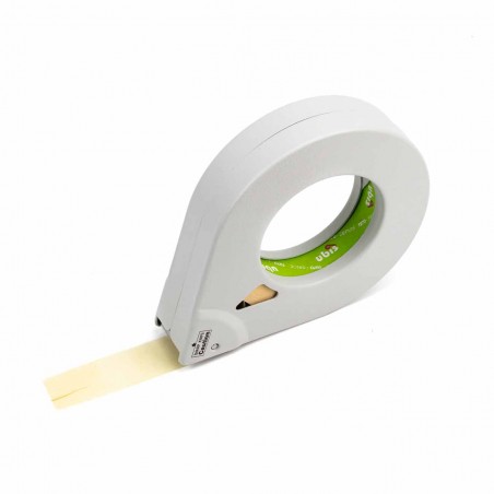 Precintadora manual 25 mm metálica , dispensador tipo caracol sin mango