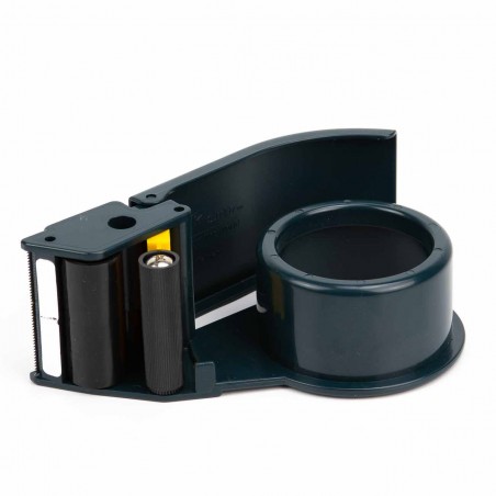 Precintadora manual 50 mm, dispensador tipo caracol de plástico