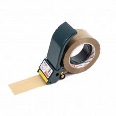 Precintadora manual 50 mm, dispensador tipo caracol de...