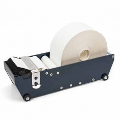 Dispensador manual de papel engomado con depósito de...