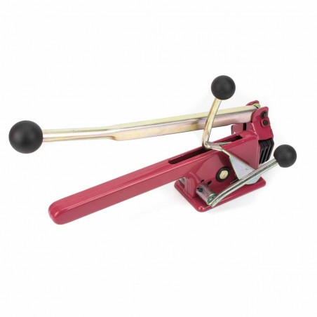 Máquina flejadora grapadora manual de acero para fleje de 12-13 mm