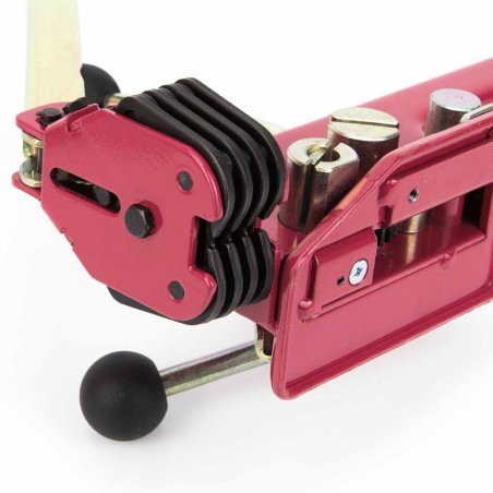 Máquina flejadora grapadora manual de acero para fleje de 12-13 mm