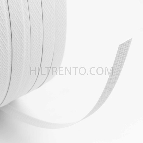 Fleje manual Polipropileno Blanco 12 mm - 1200 mts