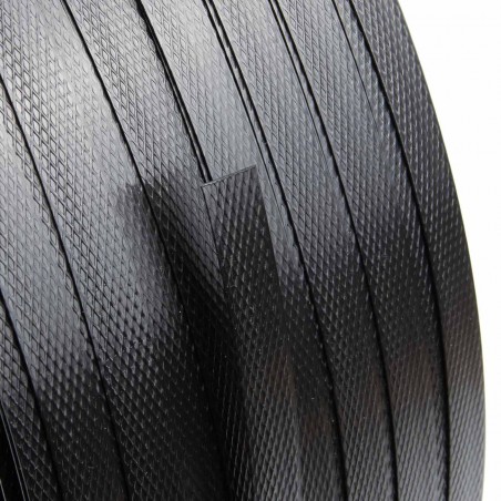 Fleje manual Polipropileno Negro 12 mm - 1200 mts