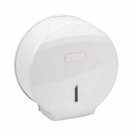 Dispensador portarollos papel higiénico industrial ABS blanco Ibiza