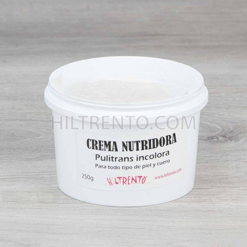 Crema hidratante pulitrans para cuero y piel en...