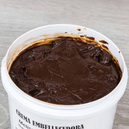 Crema melissa col. cuero, hidratante y restauradora para calzado de cuero y piel lisa, nutre y embellece - 250 g