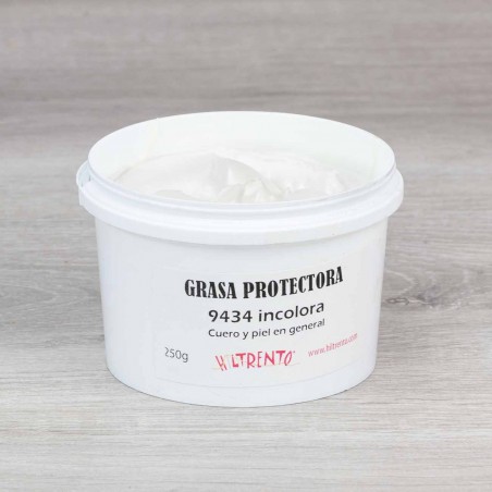 Grasa 9434 para cuero y piel, nutre y protege, incolora (Similar a la grasa de caballo) - Bote 330 g