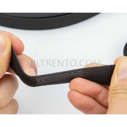 Elástico liso fino textil para cintura - Rollo...