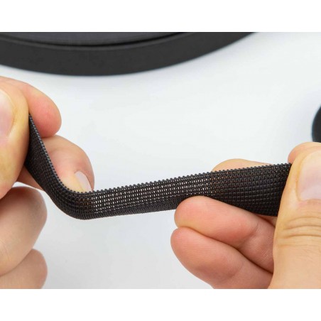 Elástico liso fino textil para cintura - Rollo 50 metros