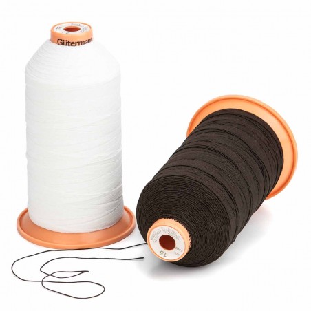 Hilo elástico gutermann 784419, tkt 15, 0.6 mm - bobina 1000 metros