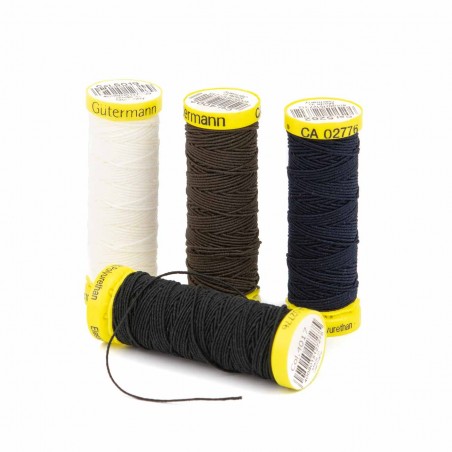 Hilo elástico gutermann 744557, tkt 18, 0.6 mm - bobina 10 metros