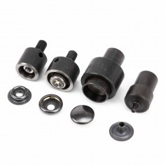 Juego completo para colocar remache y broche KF